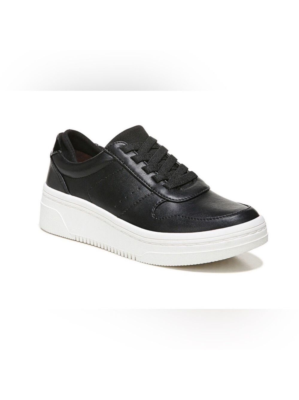 Dr. Scholl's Black Sneakers with White Soles